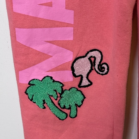 Barbie Malibu Limited Edition Pink Sweatpants Joggers Small Barbiecore - Picture 5 of 7